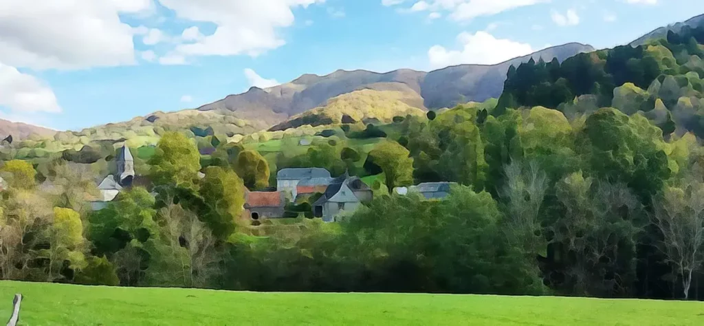 Panorama Saint-Julien-de-Jordanne