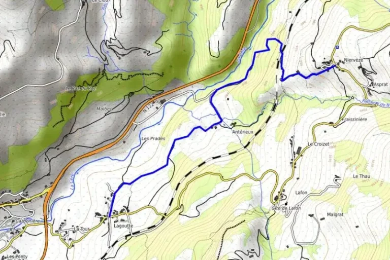 De La Goutte à Niervèze par le chemin de Compostelle