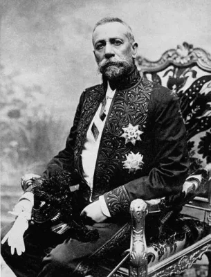 Prince Albert Ier de Monaco, à qui fut rétrocédé le rocher de Carlat