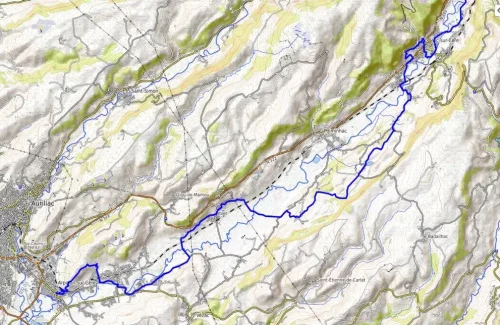 Itinéraire d'Arpajon-sur-Cère à Vic-sur-Cère