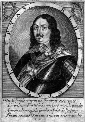Prince Honoré II de Monaco, comte du Carladès en 1641
