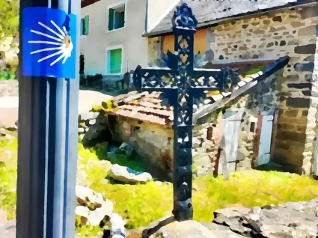 Direction Ferrières-Saint-Mary : ultreia !