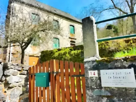 L'ancienne école de Séverac